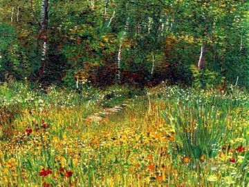 春のアニエールの公園 フィンセント・ファン・ゴッホ Oil Paintings
